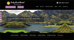 Desktop Screenshot of coltonfamilydentist.com